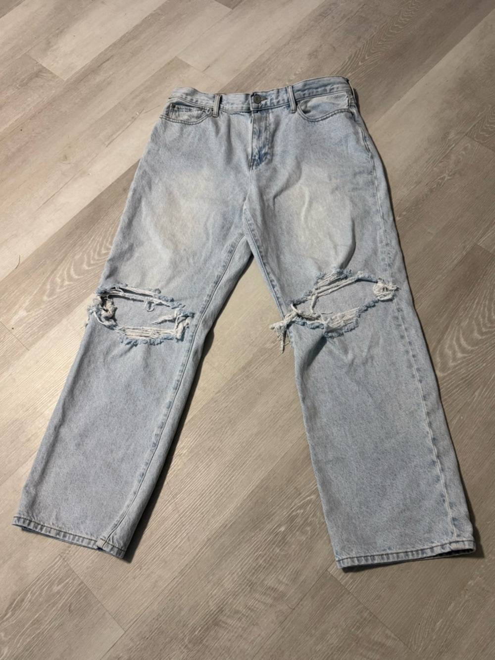 Pacific Sunwear Light‎ Blue Baggy Fit Denim Jeans